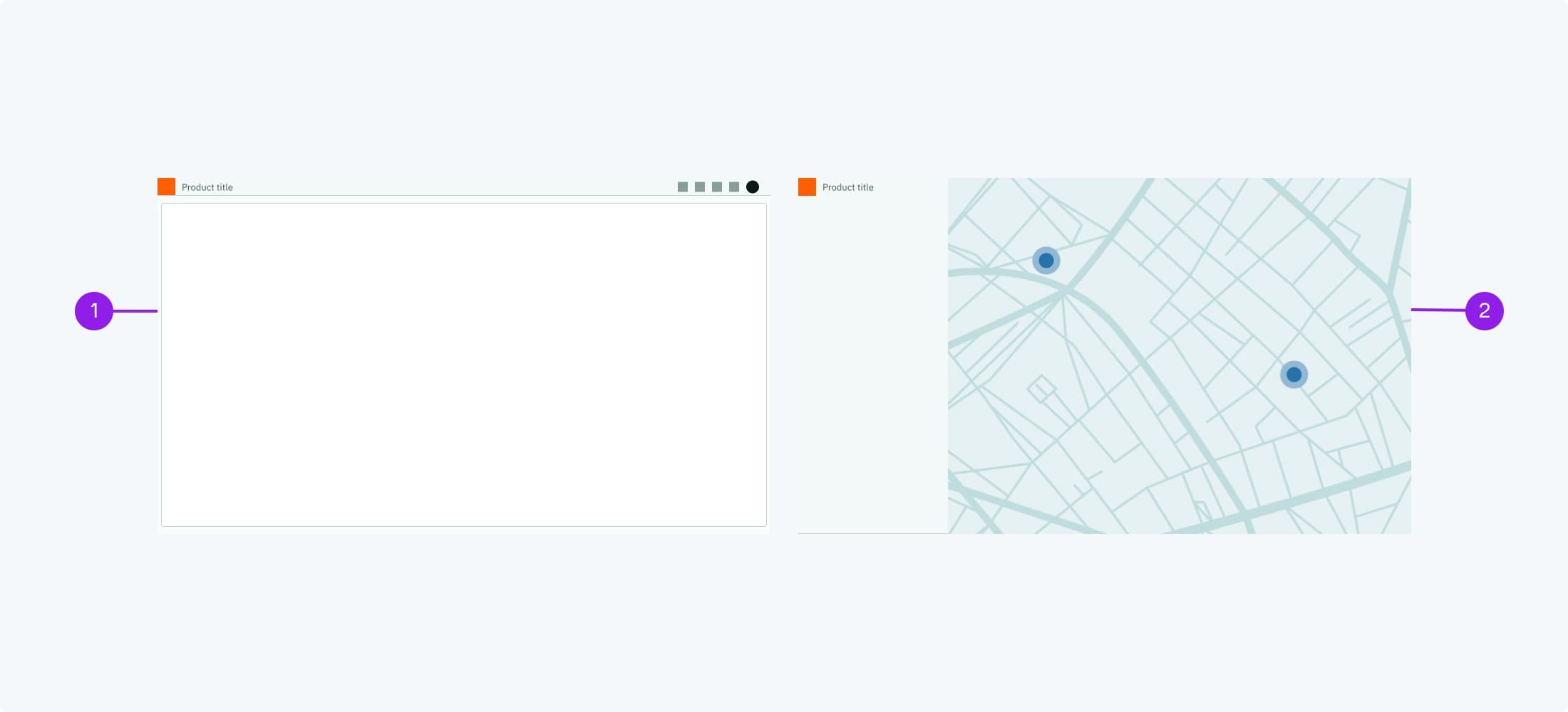 Layout header or sidebar