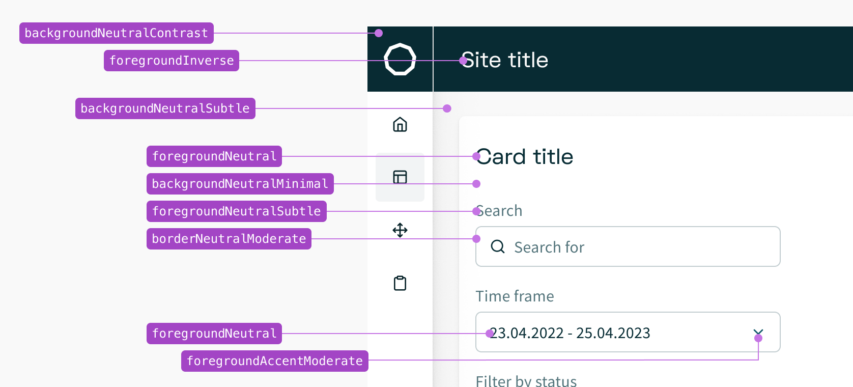 Functional tokens usage example