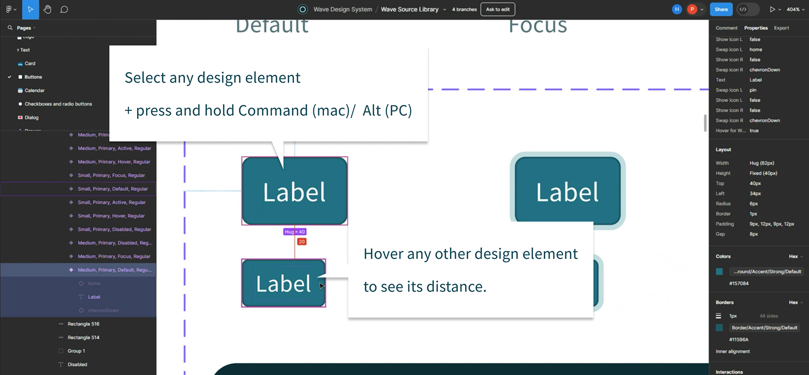 How to work with Figma - explanation screenshot